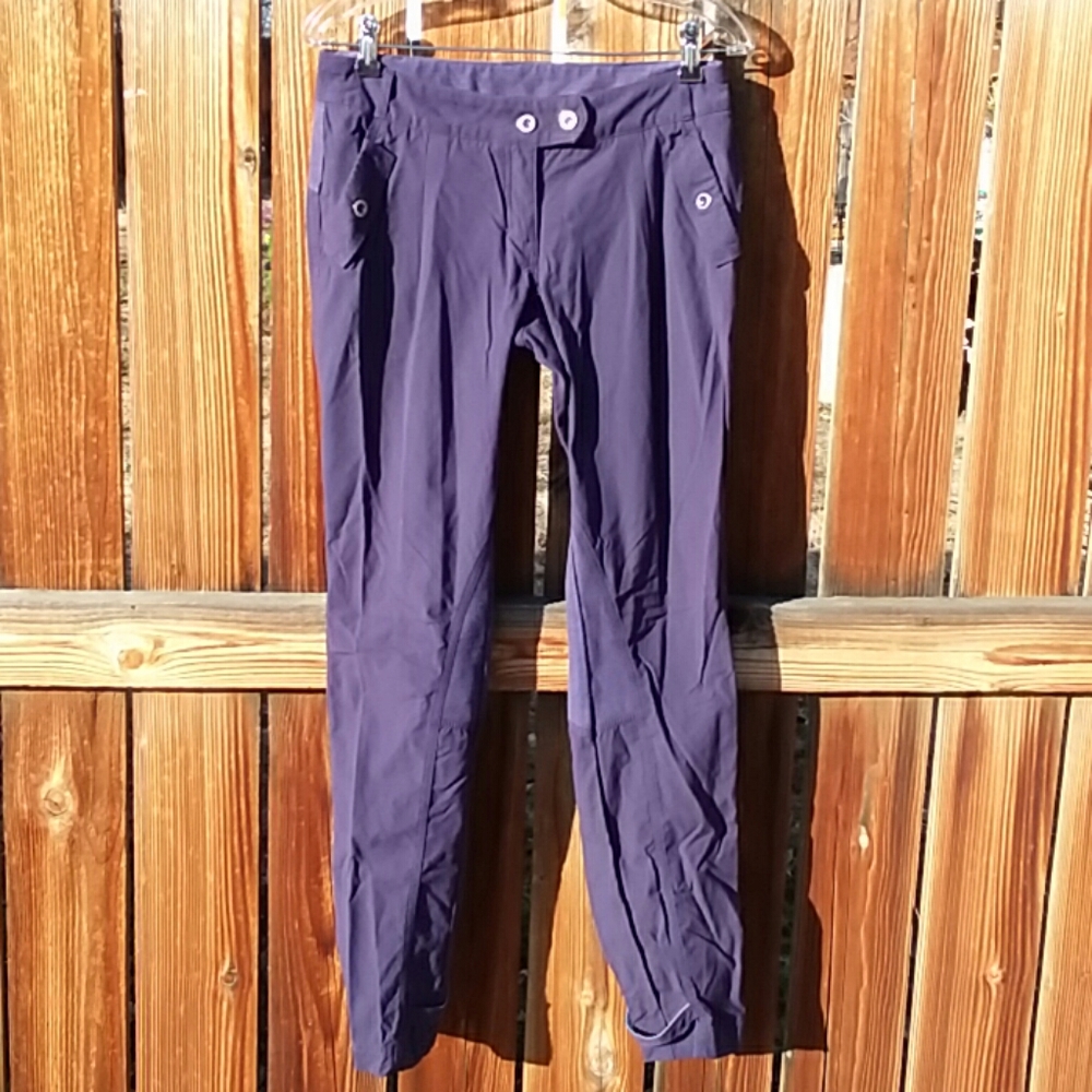 Lululemon purple casual workout pants size 8 - Picture 7 of 7